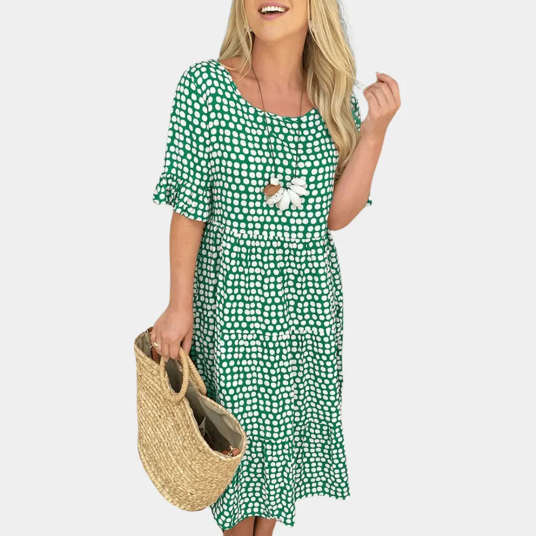 Daisy Summer Midi Dress Artisio