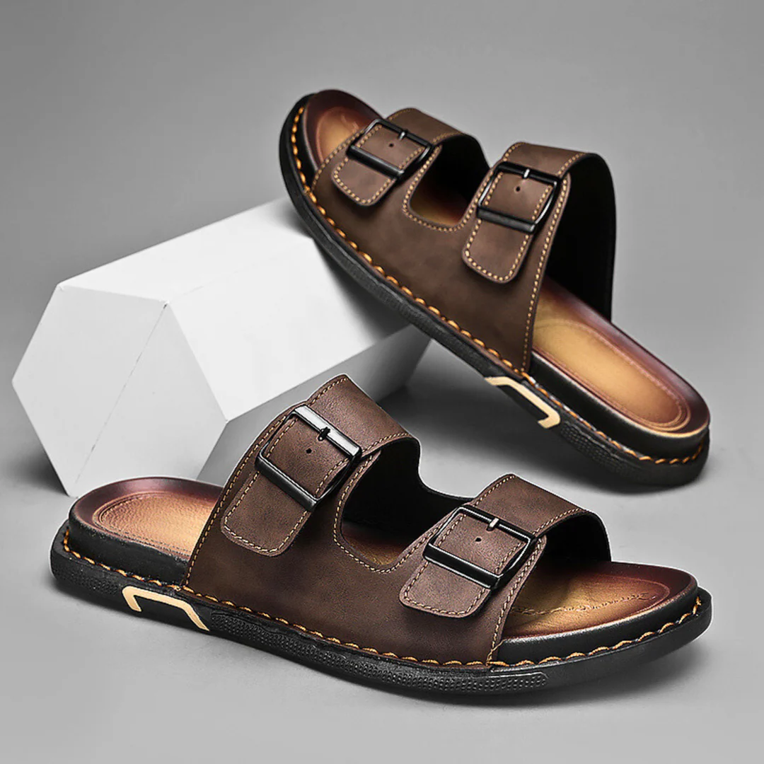 Atlas Double Strap Sandals Artisio