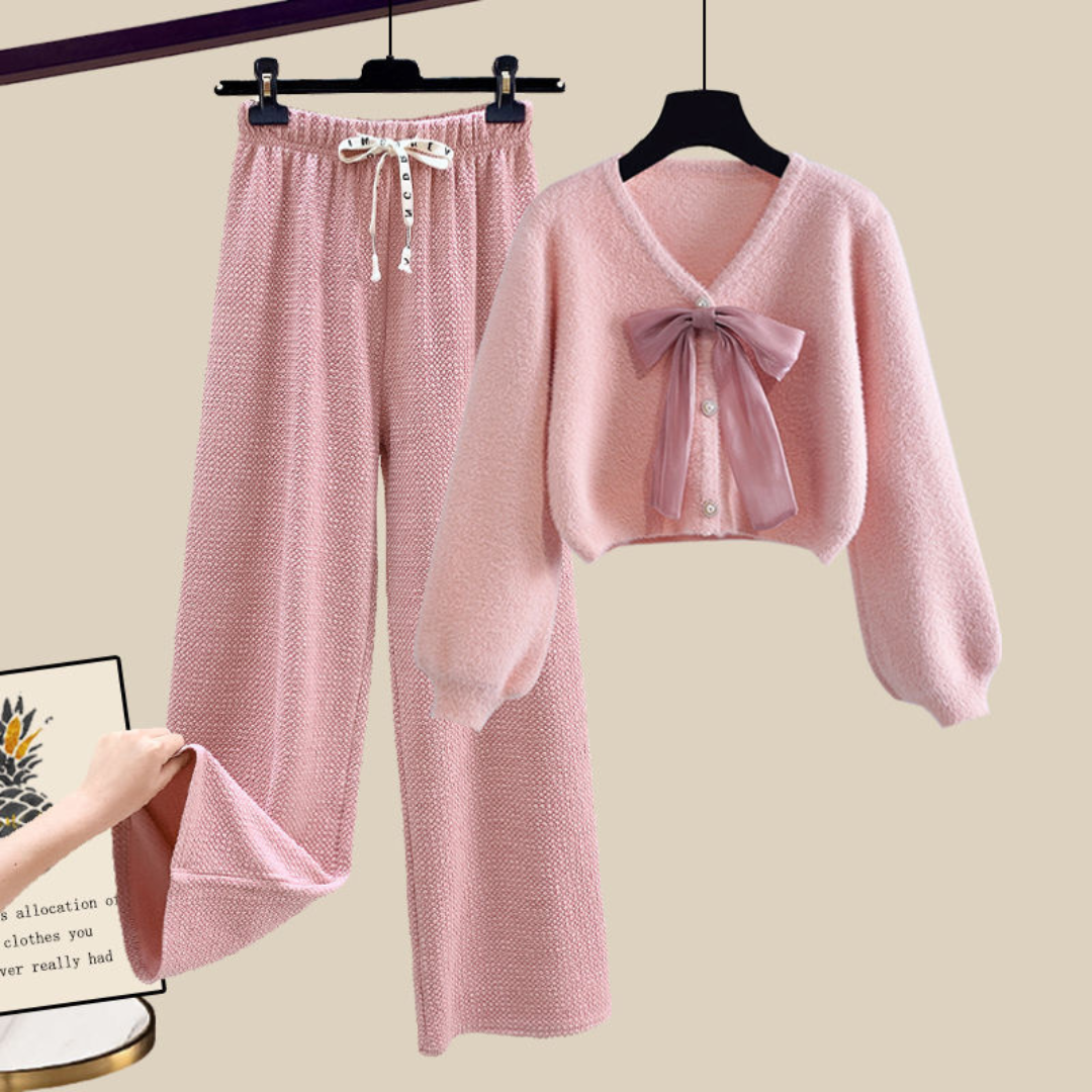 Serene Cardigan Pants Set Artisio