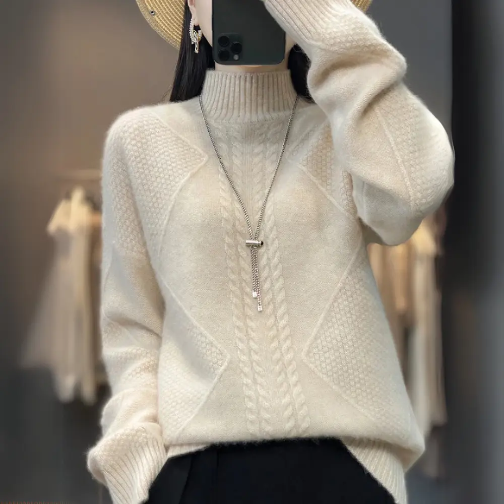 Mariah Turtleneck Sweater Artisio