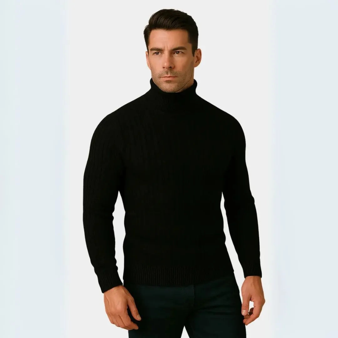 Aurelio Classic Turtleneck Sweater Artisio