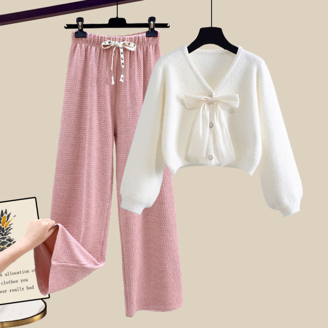 Serene Cardigan Pants Set Artisio