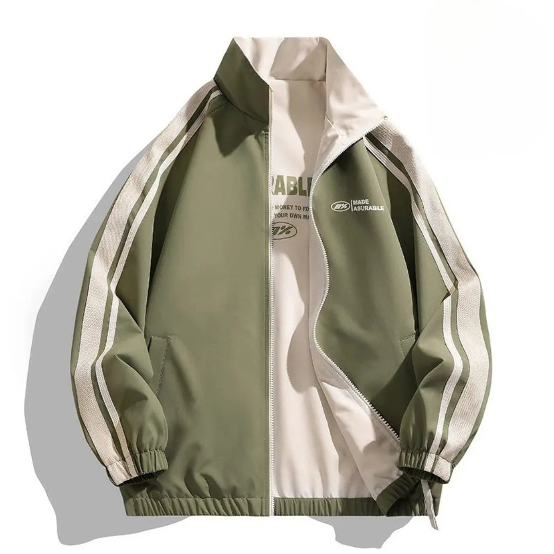 Enzo Reversible Two-Sided Track Jacket Artisio