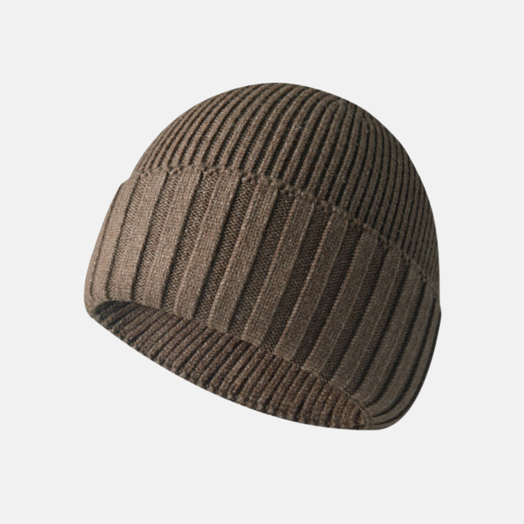Unisex Folded Knitted Beanie Artisio