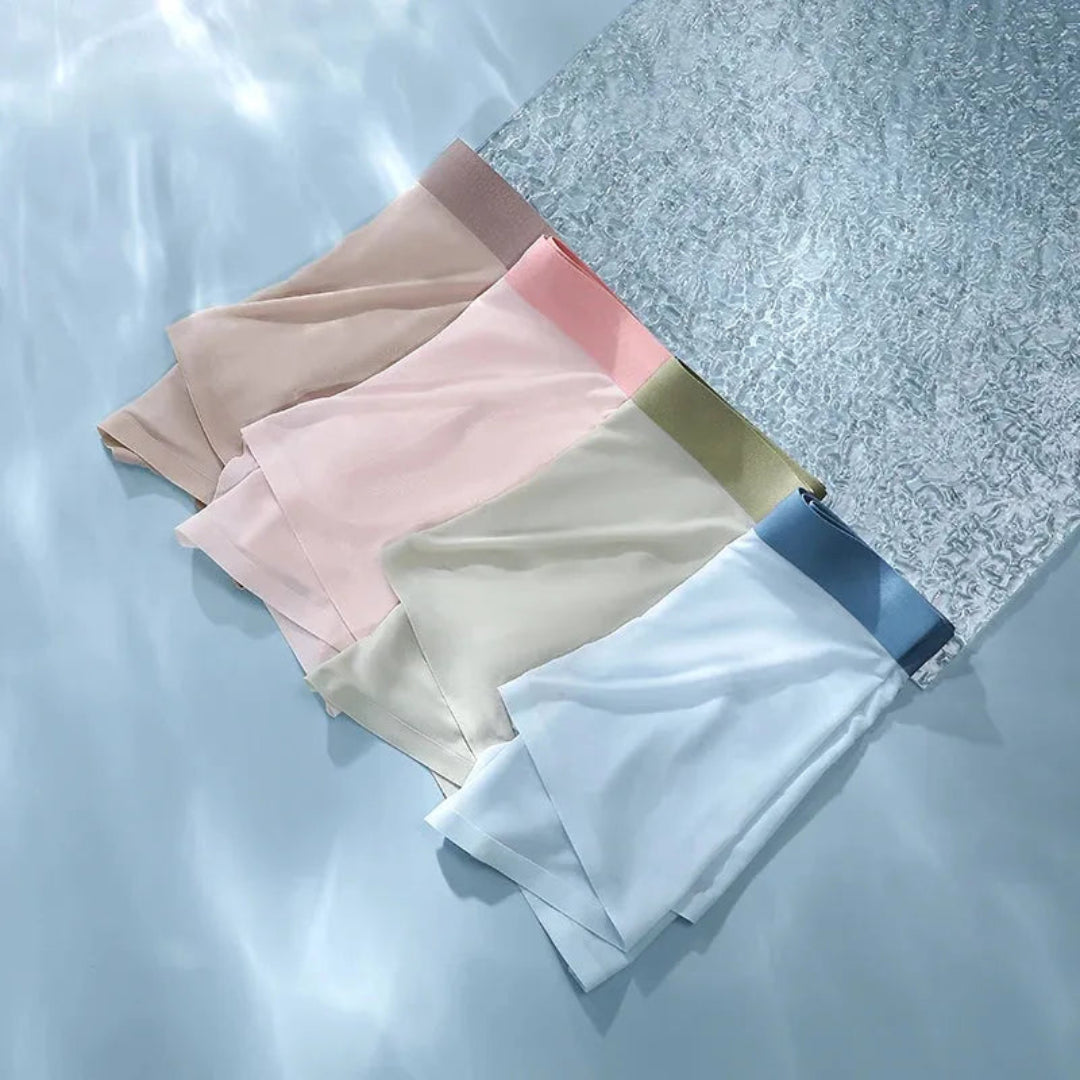 4-Piece Ice Silk Antibacterial Men's Briefs Artisio
