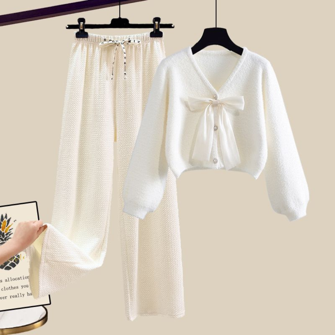 Serene Cardigan Pants Set Artisio