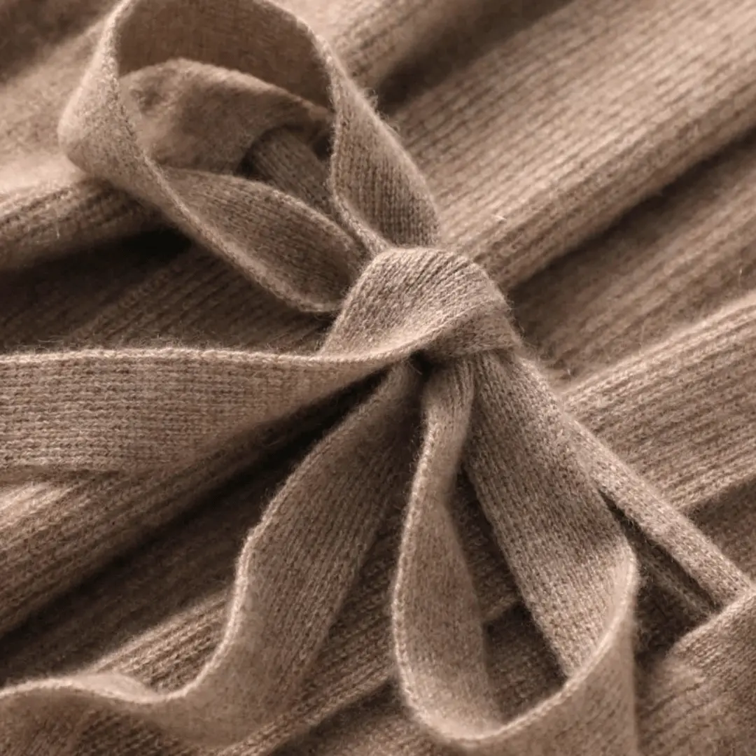 Lucia Knitted Wrap Vest Artisio