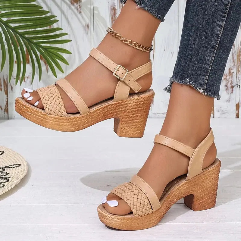 Lucia Elegant Heeled Sandals Artisio
