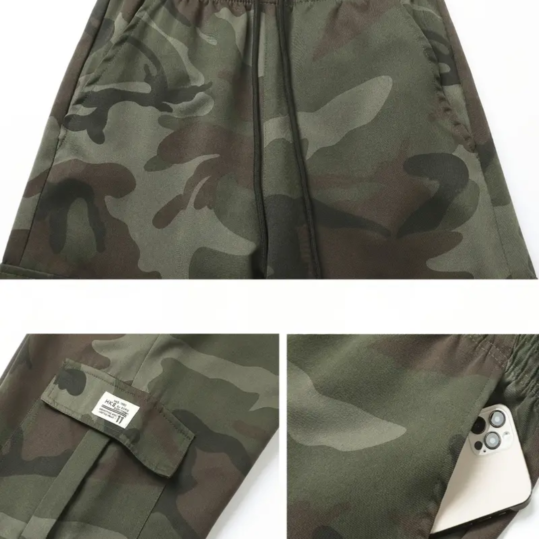 Tyler Camouflage Cargo Pants Artisio