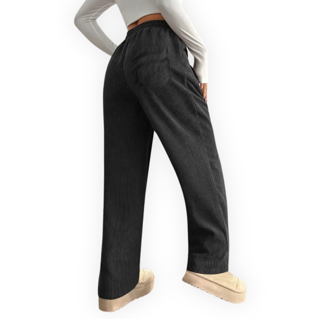 AT | Women’s Relaxed Fit Corduroy Wide Leg Pants