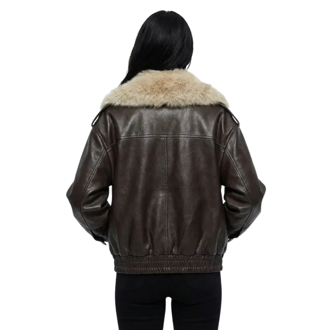 AT | Asha Faux Leather Jacket