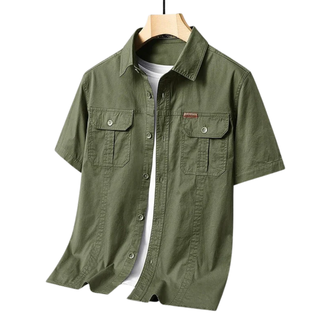 AT | Men Utility Pocket Shirt