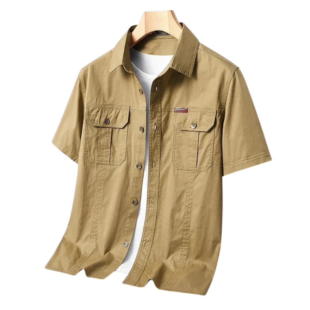 AT | Men Utility Pocket Shirt