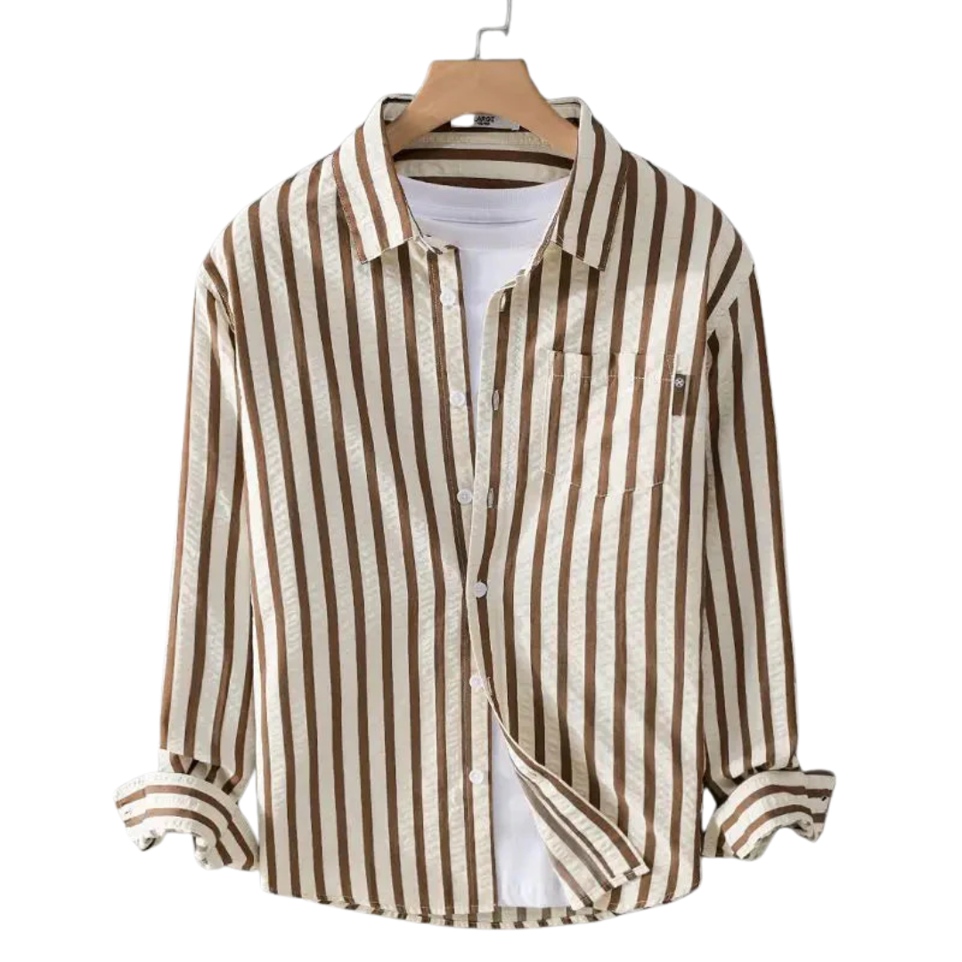 AT | Men’s Casual Wear Stripe Shirt