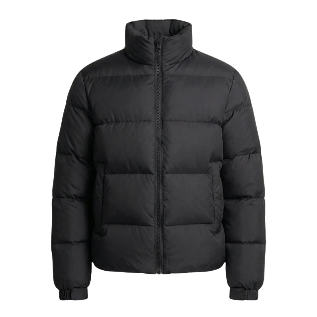 AT | Men’s Duck-Down Hooded Puffer Jacket