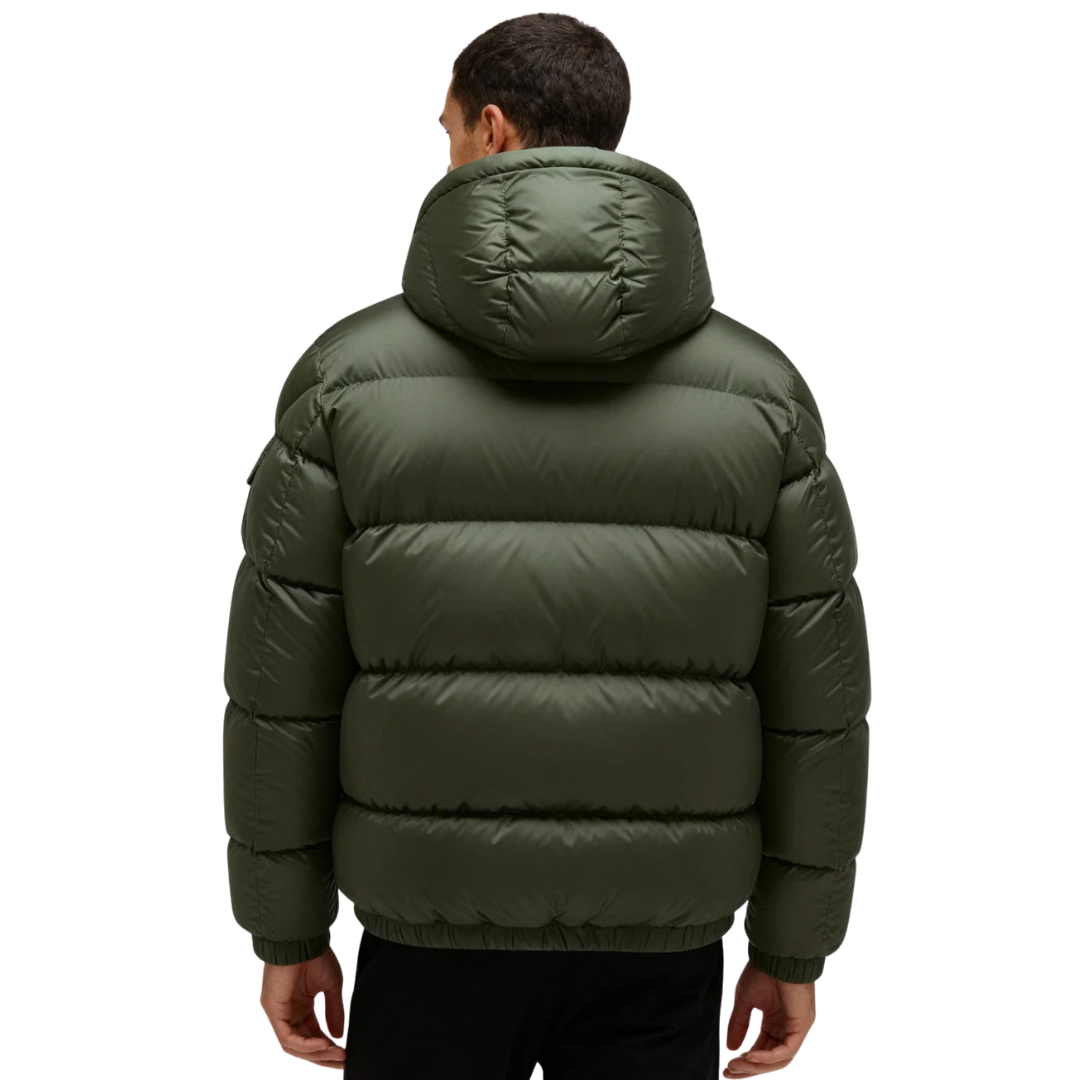 AT | Men’s Duck-Down Hooded Puffer Jacket