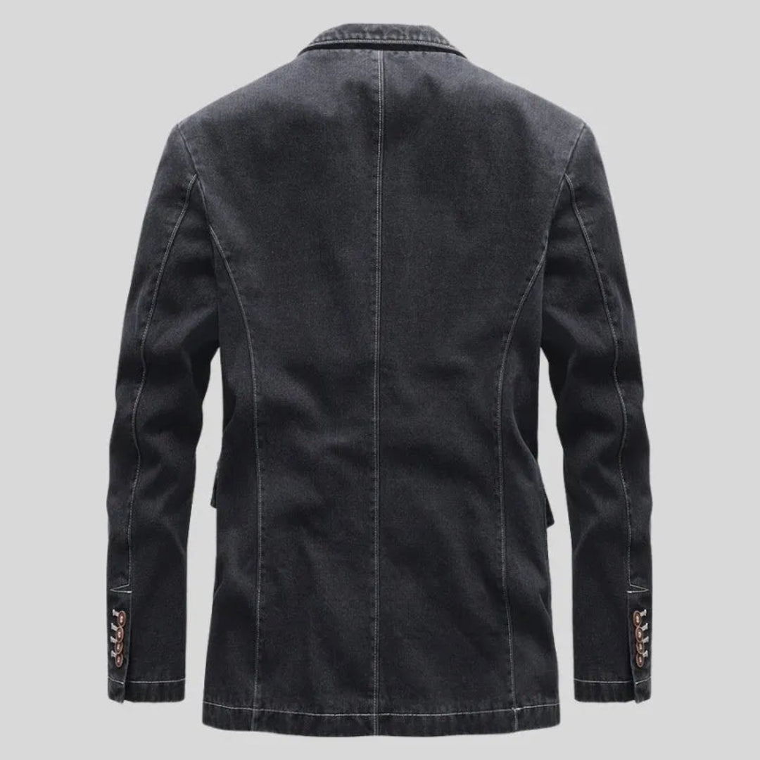 Adrian Rugged Denim Blazer Artisio