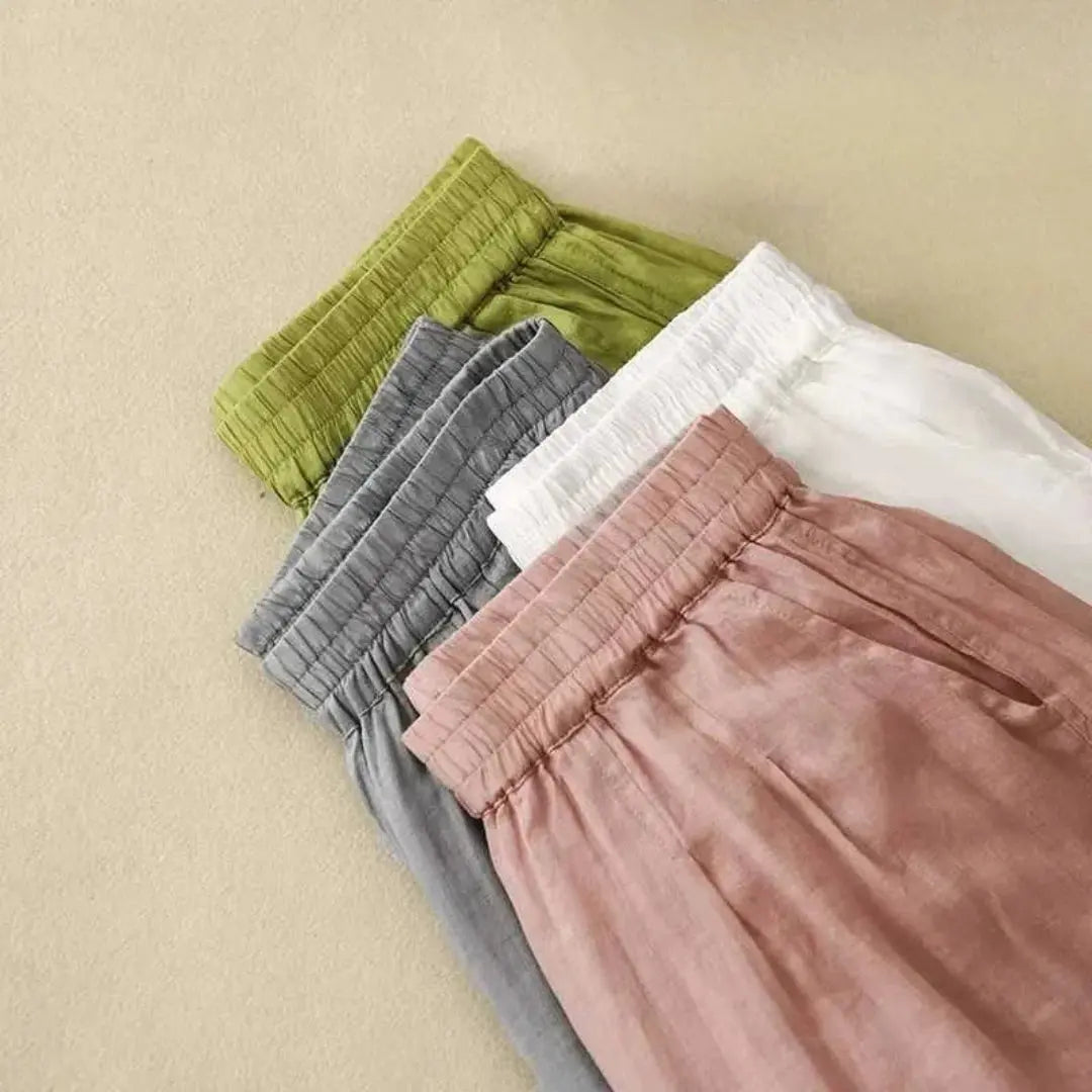 Amy Relaxed Fit Casual Trousers Artisio