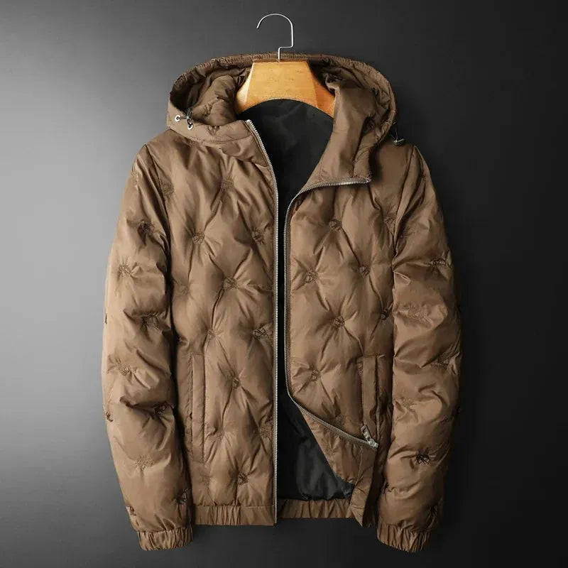 Anders White Duck Down Jacket Artisio