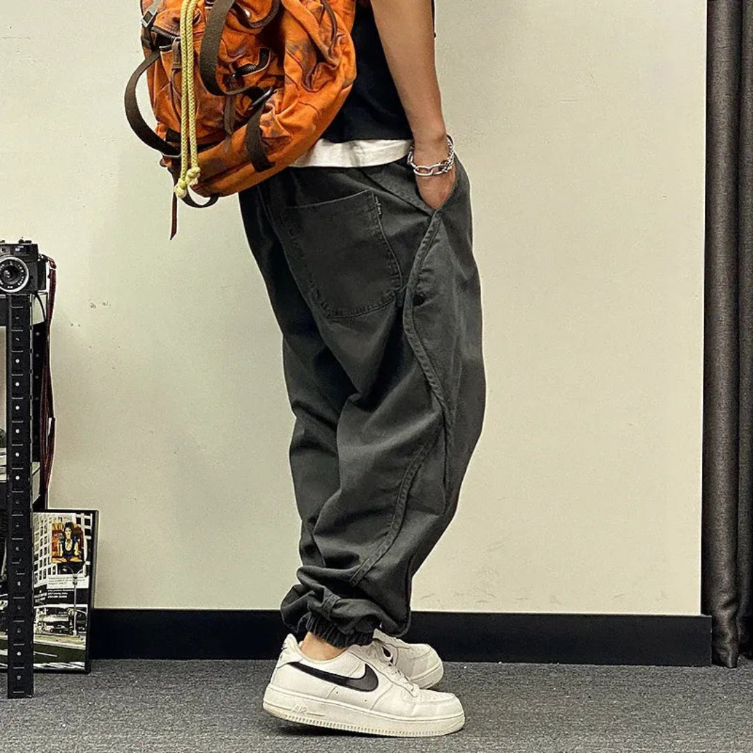 Archie Oversized Cargo Pants Artisio