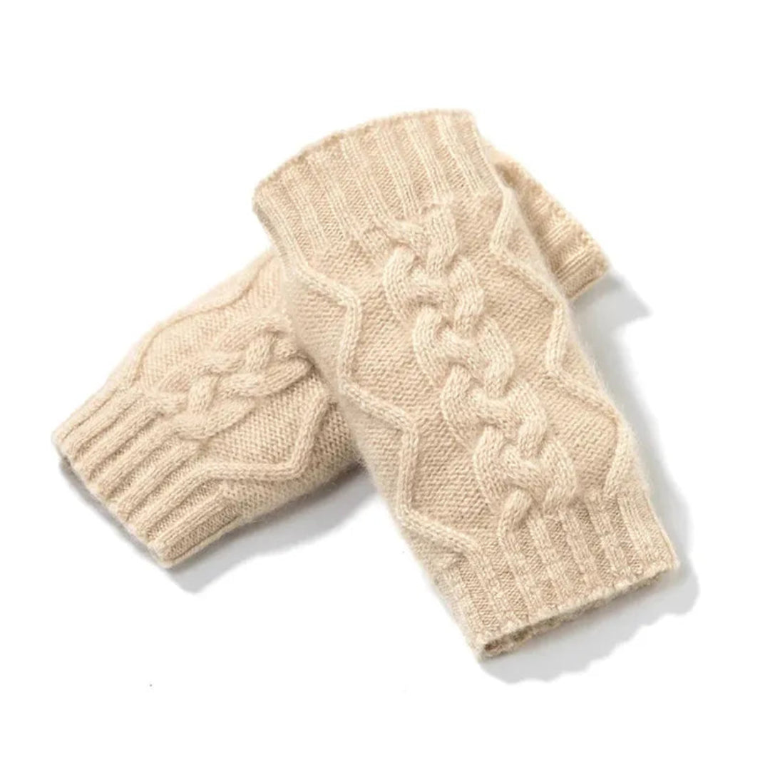 Blake Cashmere Fingerless Gloves Artisio