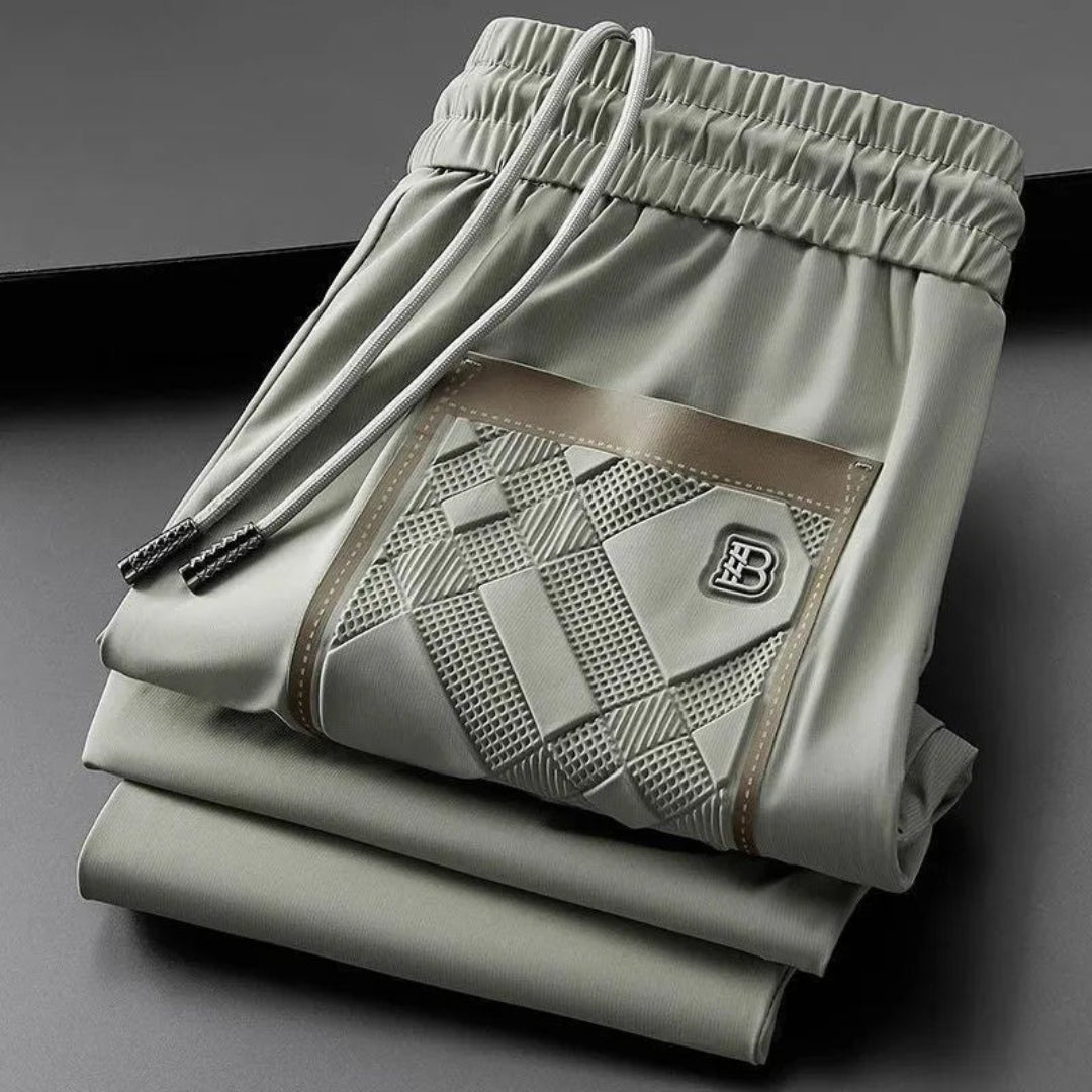 Bobby Silk Track Pants Artisio