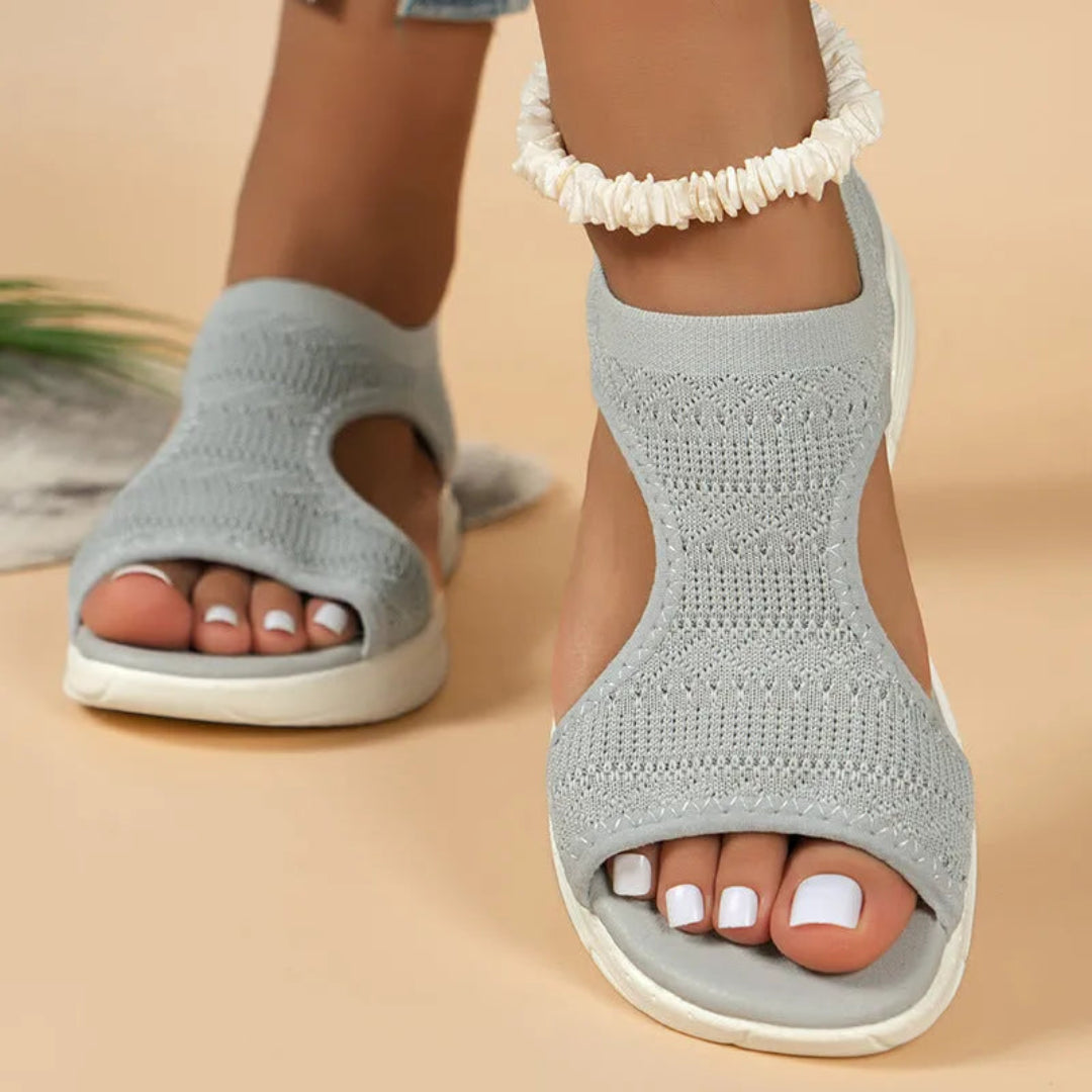 Brea Orthopedic Knit Sandals Artisio