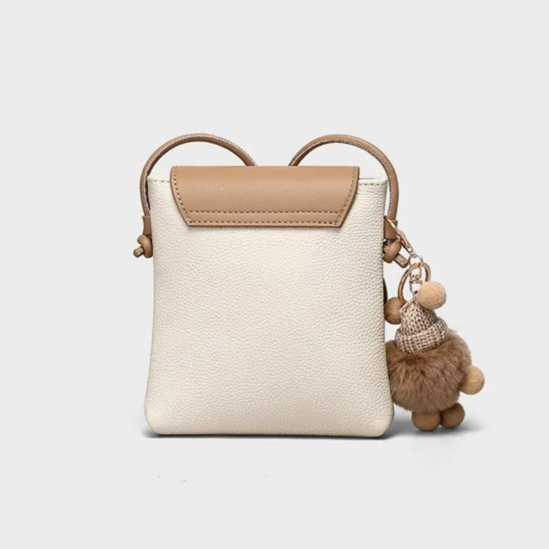 Bunny Crossbody Leather Bag Artisio