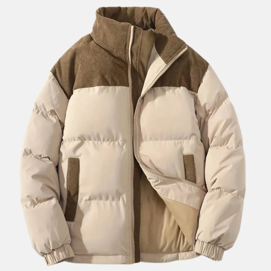Cain Corduroy Puffer Jacket Artisio