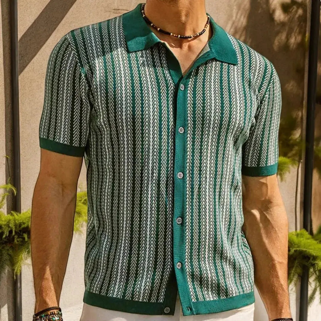 Carlo Mancini Button Down Polo Artisio