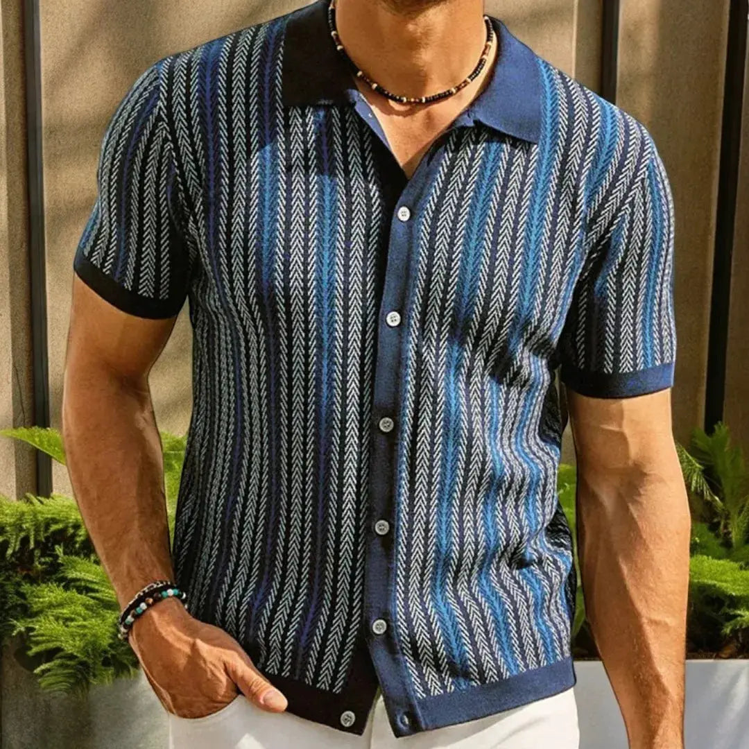 Carlo Mancini Button Down Polo Artisio