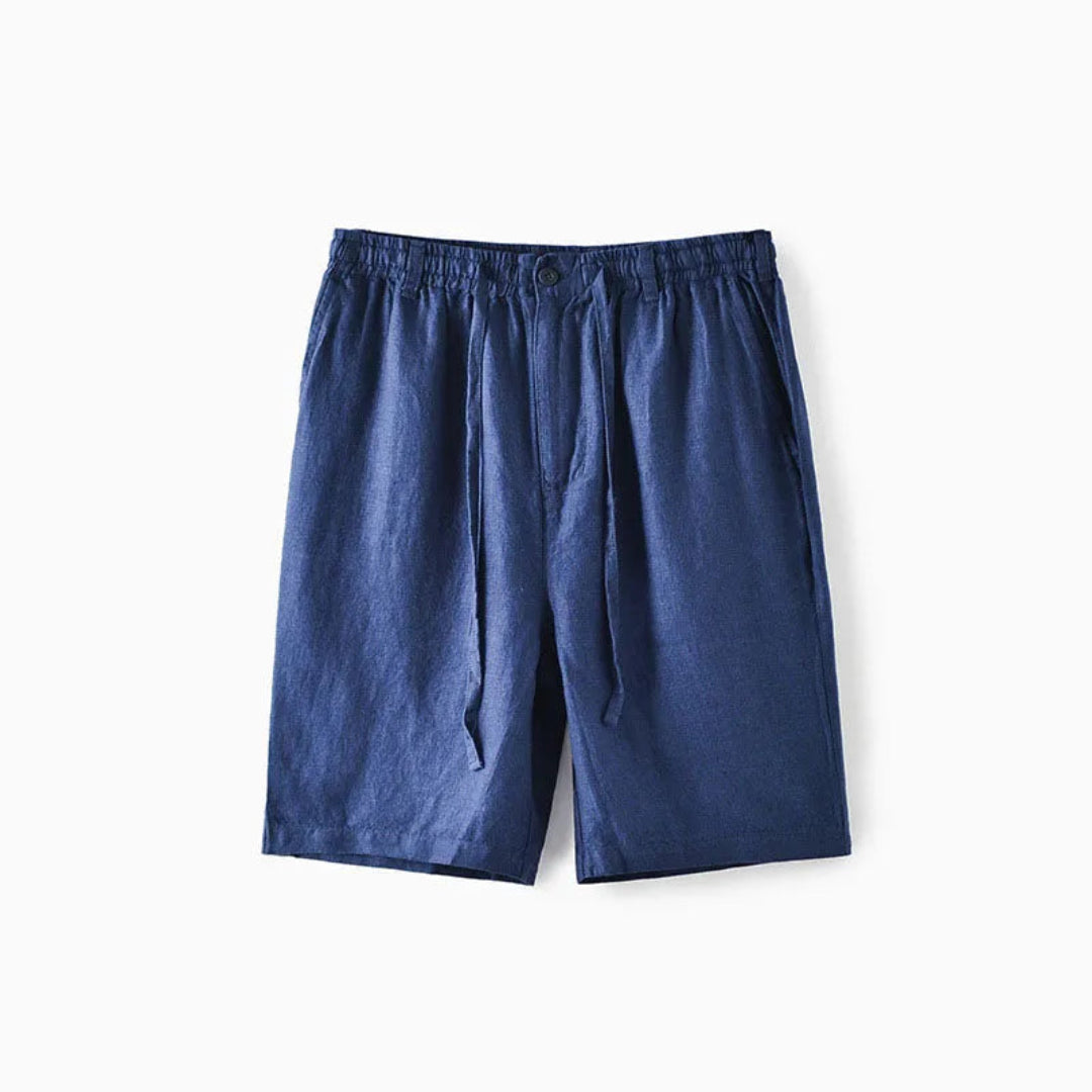 Dale Relaxed Linen Drawstring Shorts Artisio