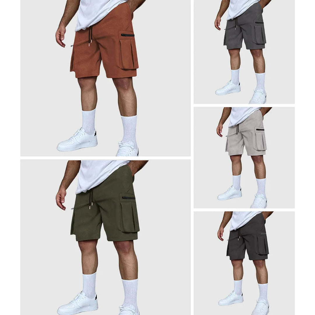 Dan Multi-Pocket Utility Cargo Shorts Artisio