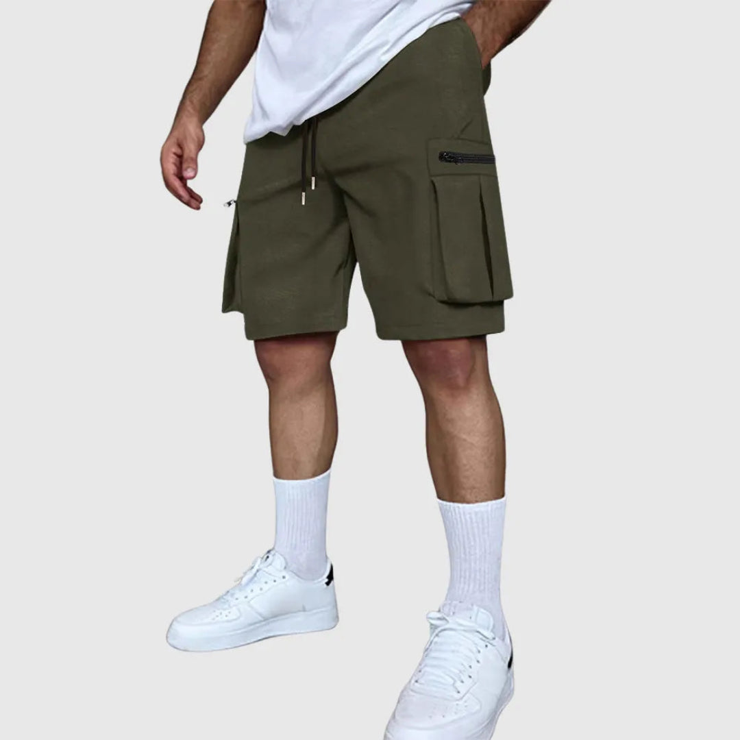 Dan Multi-Pocket Utility Cargo Shorts Artisio
