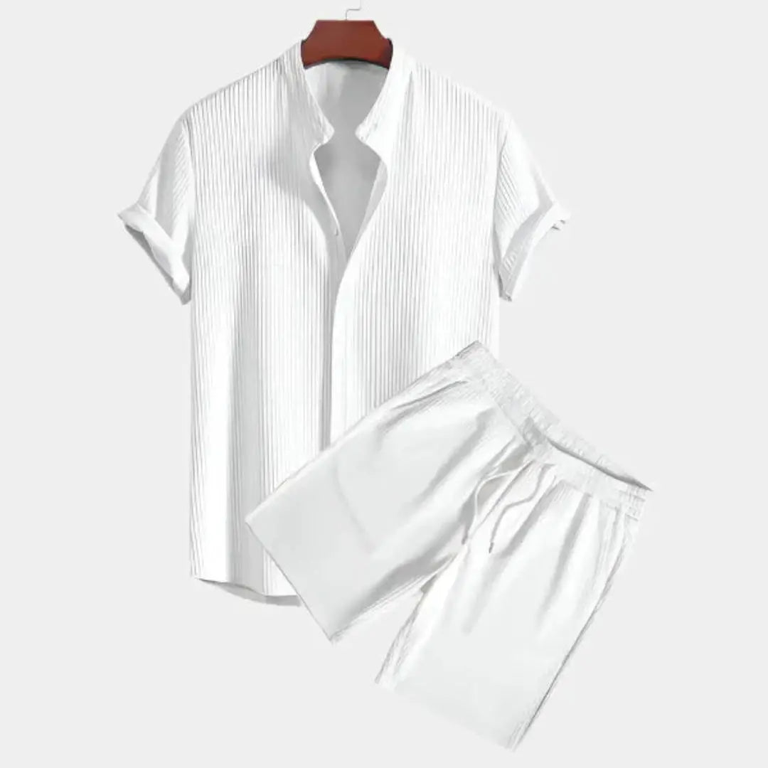 Dante Textured Two-Piece Lounge Set Artisio