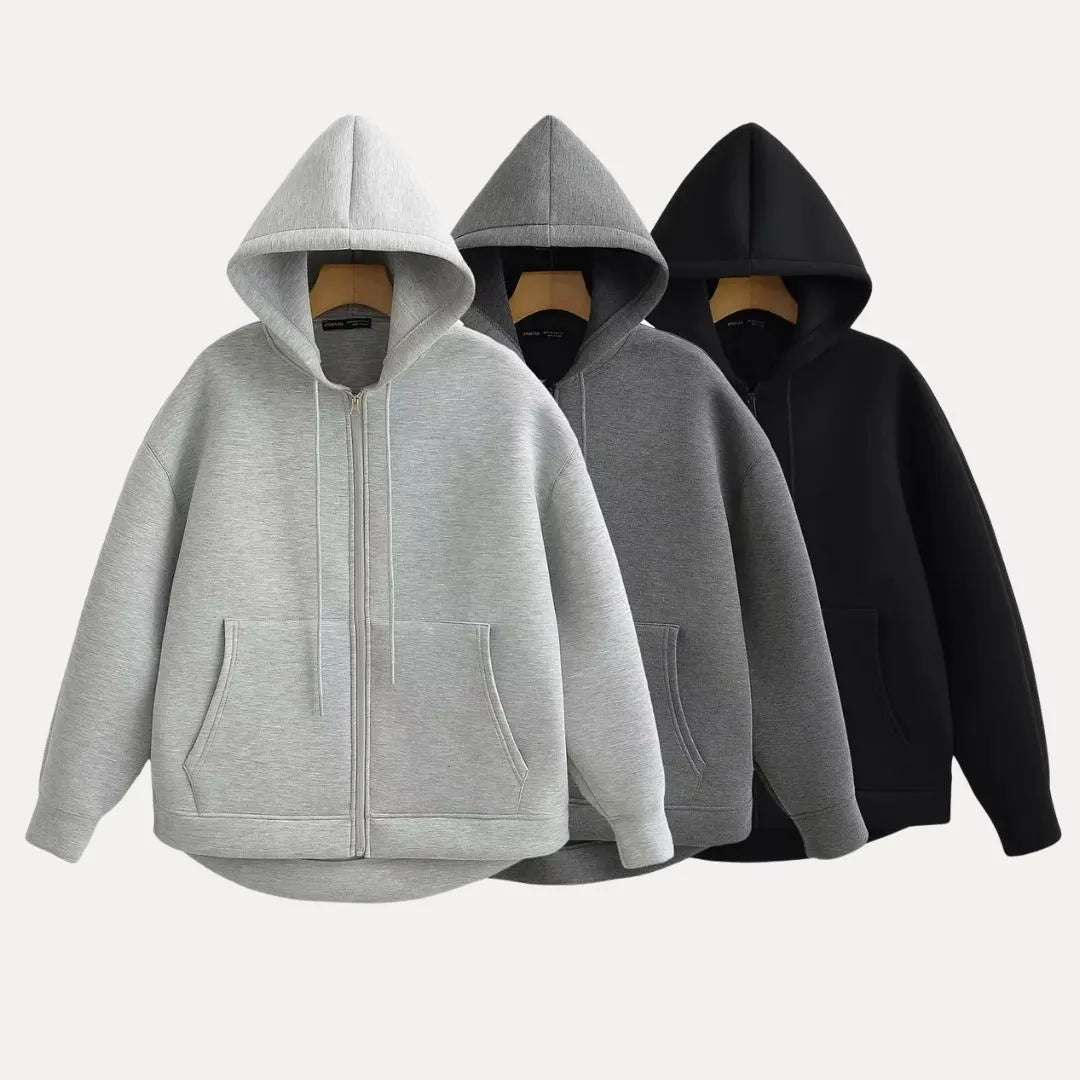 Dawson Full-Zip Oversized Hoodie Artisio