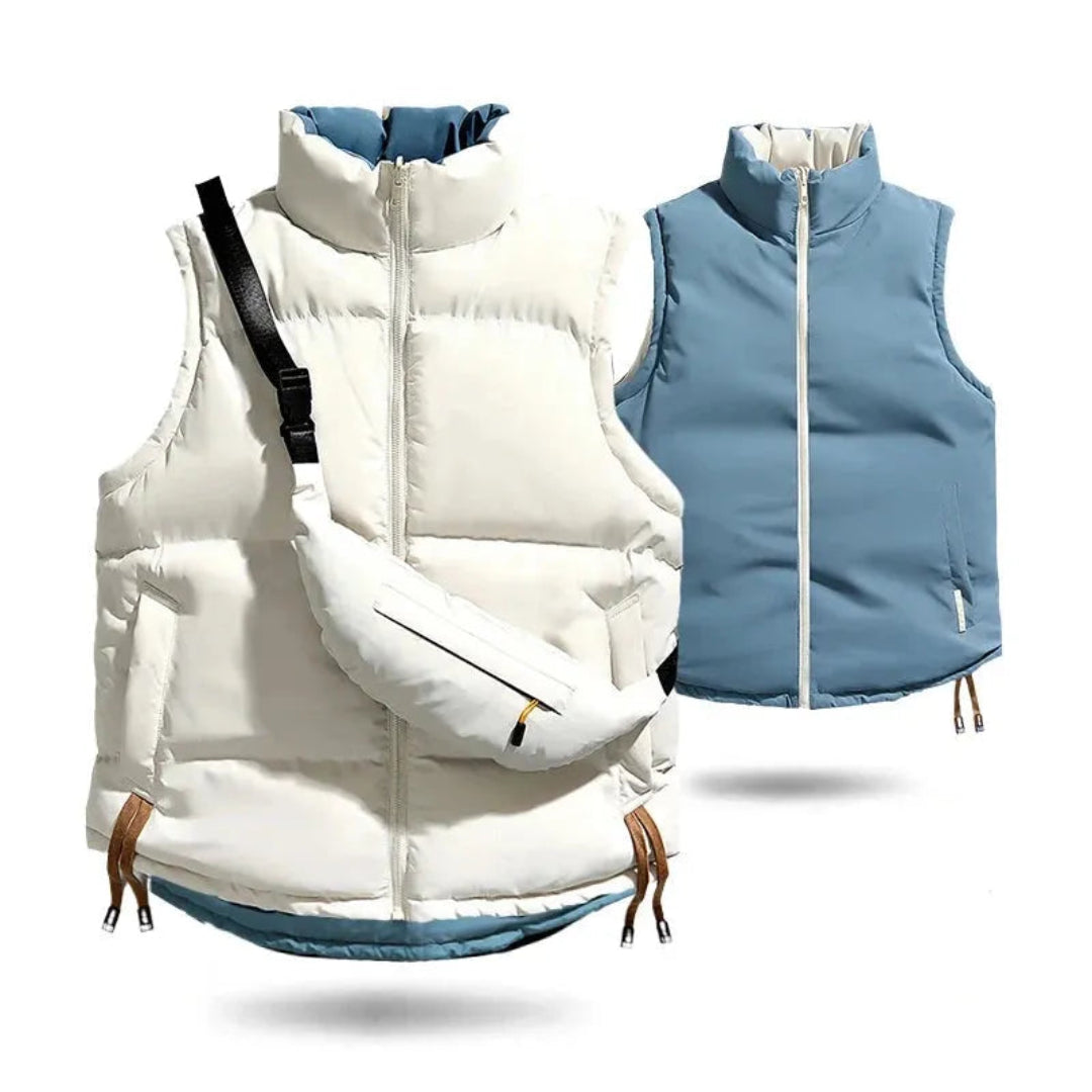 Devin Double-Side Reversible Vest Artisio