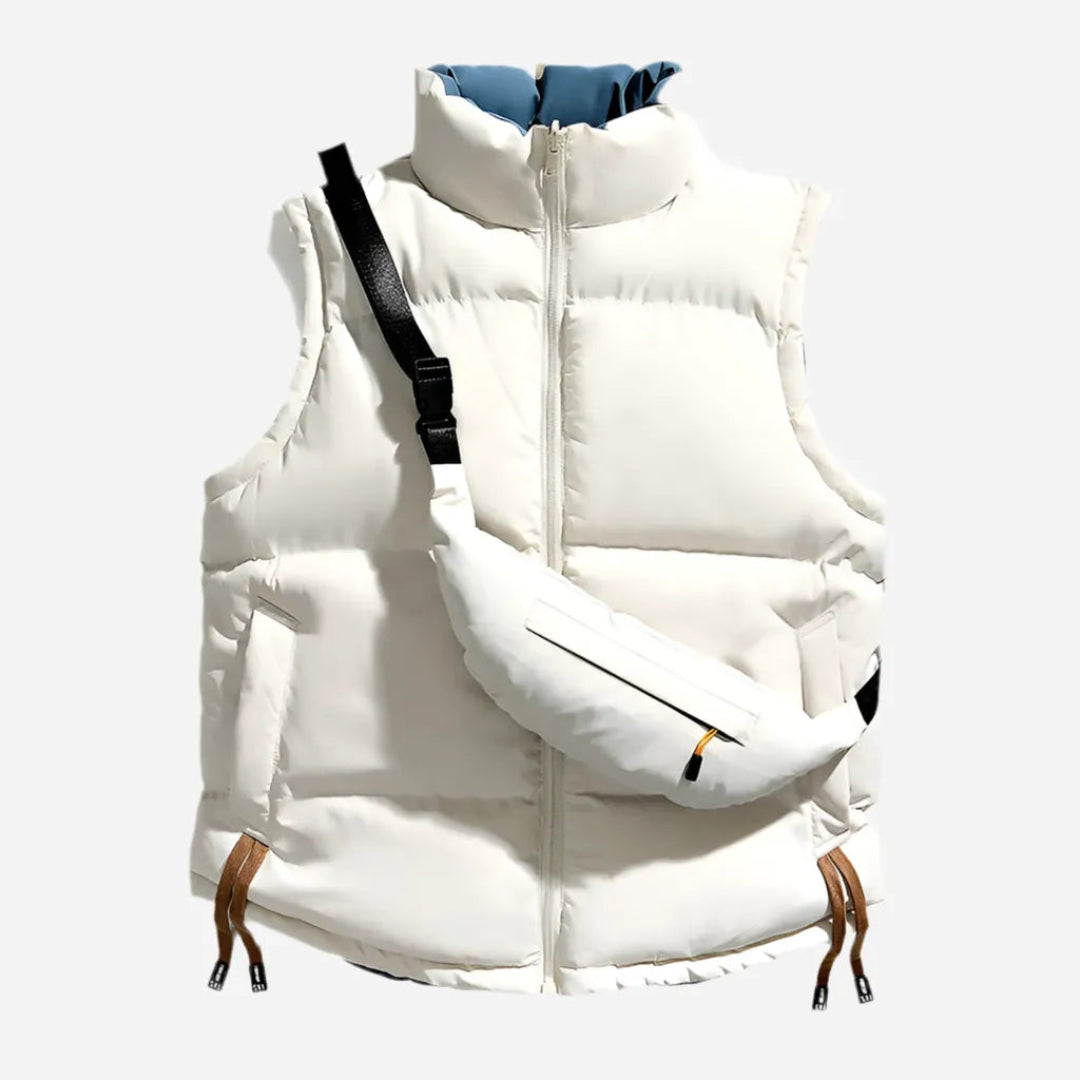 Devin Double-Side Reversible Vest Artisio