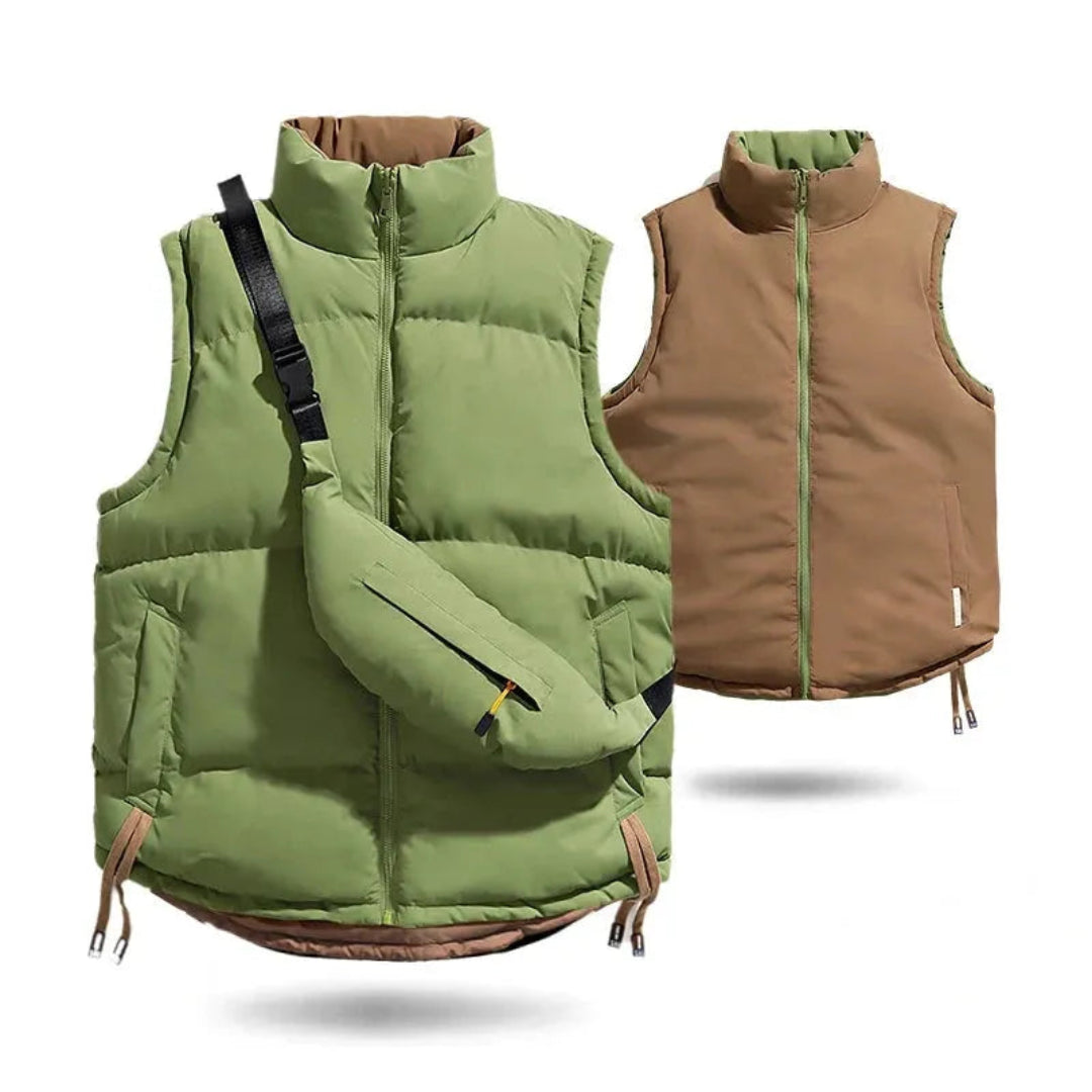 Devin Double-Side Reversible Vest Artisio