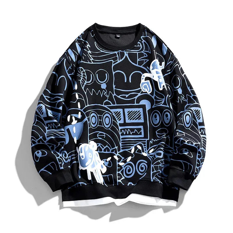 Doodles Graphic Sweatshirt Artisio