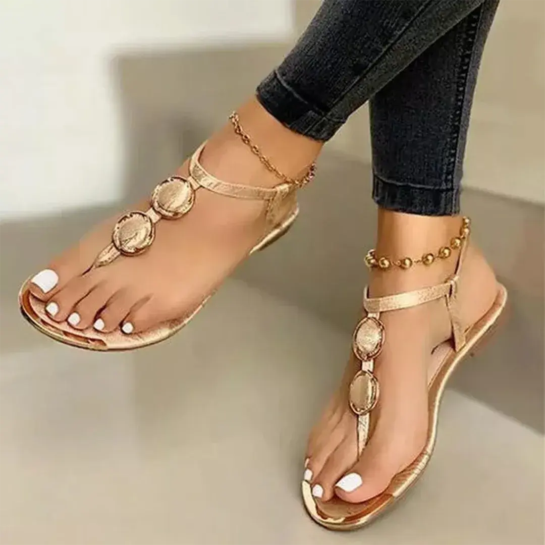 Elena T-Strap Sandals Artisio