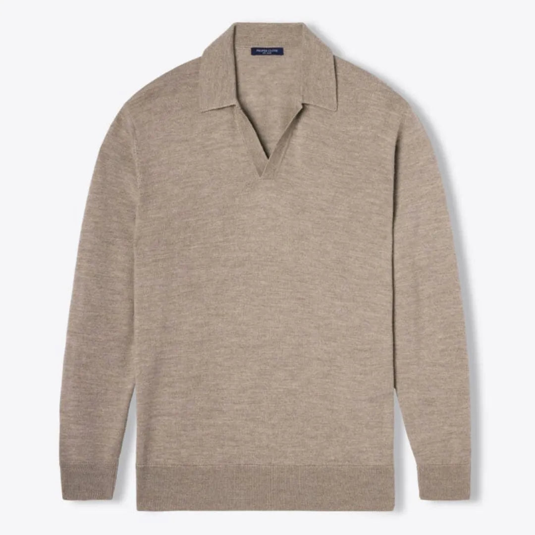 Gerald V-Neck Polo Shirt Artisio