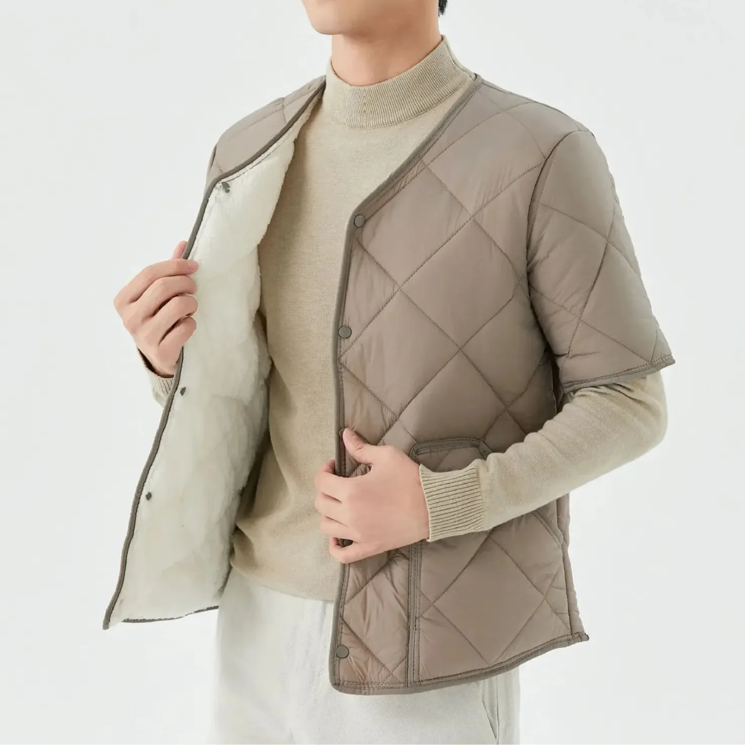 Gio Fleece Quilted Vest Artisio