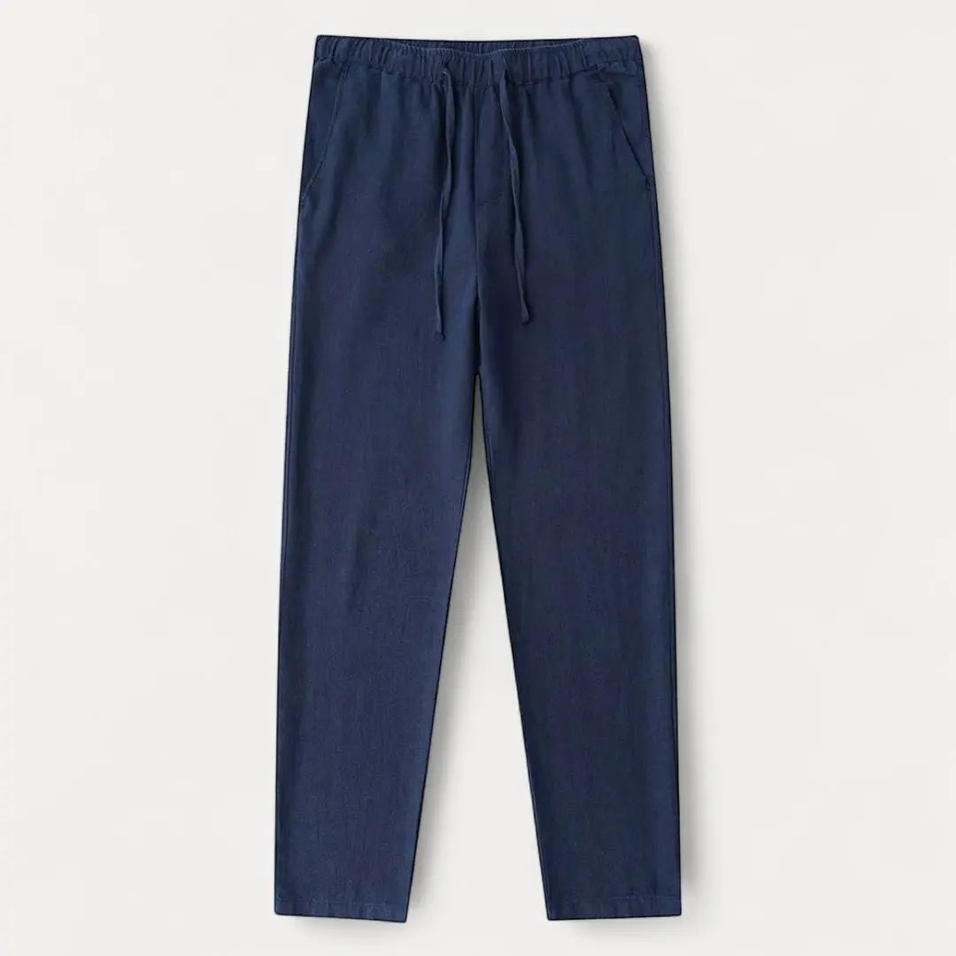 Harrison Drawstring Linen Pants Artisio