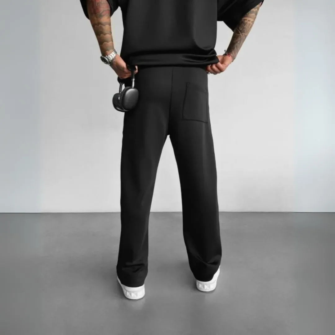 James Straight-Leg Casual Pants Artisio