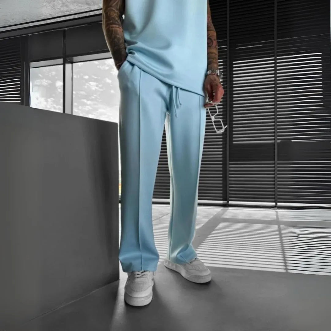 James Straight-Leg Casual Pants Artisio