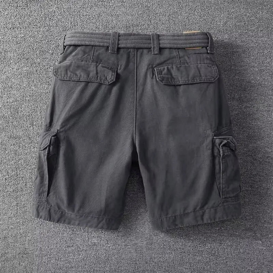 Liam Belted Cargo Shorts Artisio