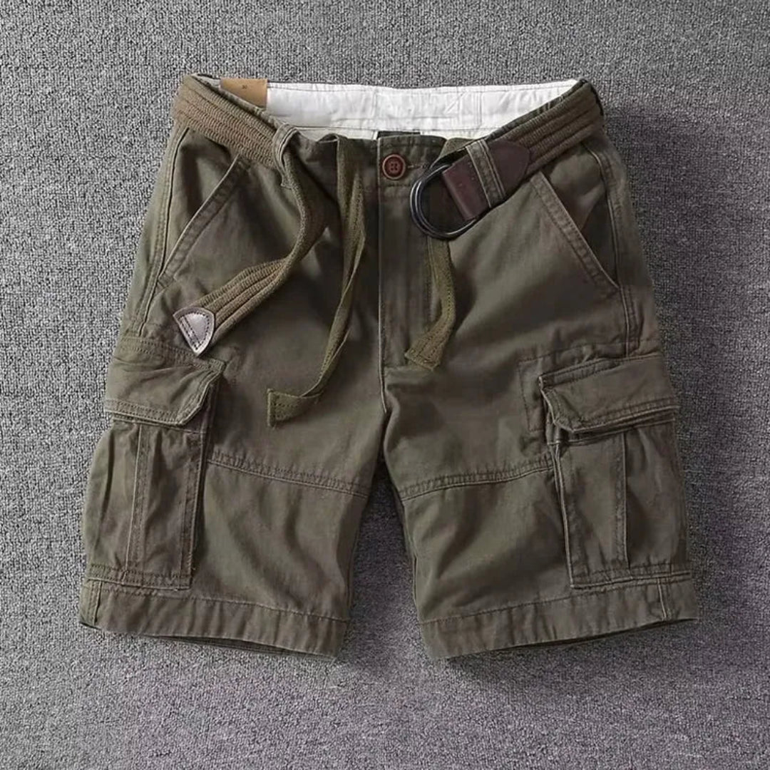 Liam Belted Cargo Shorts Artisio