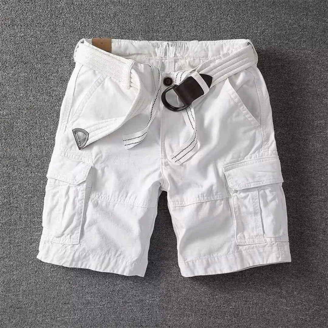 Liam Belted Cargo Shorts Artisio