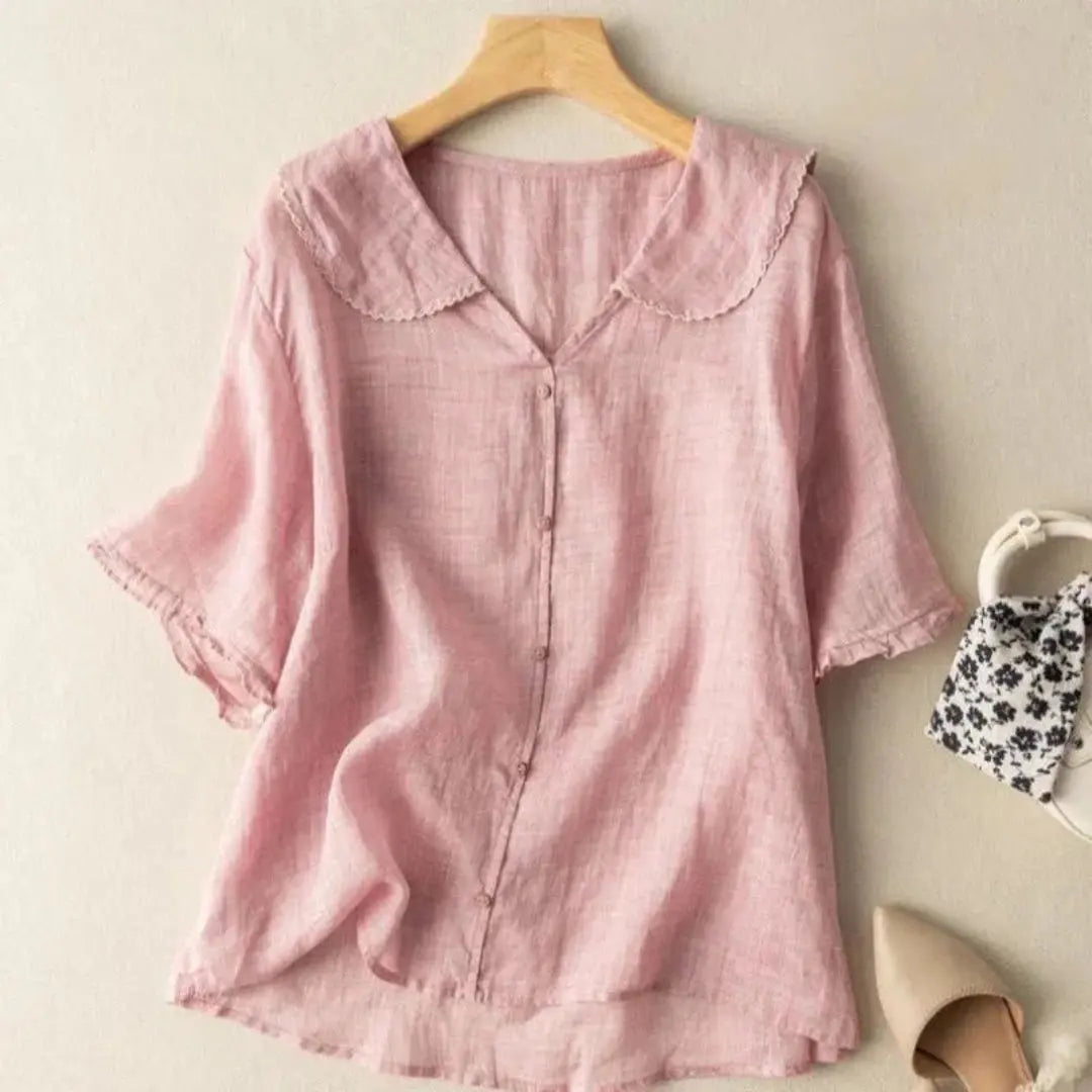 Lily Linen Blouse Artisio